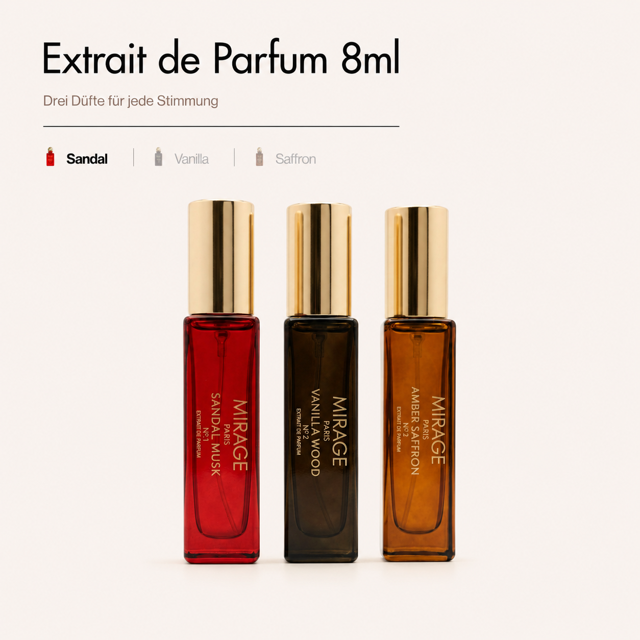 Extrait de Parfum 8ml
