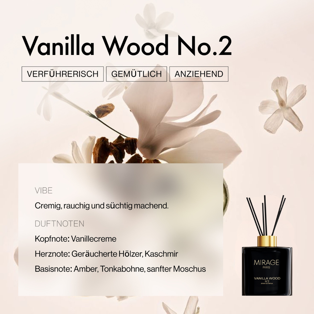 Diffuseur d'ambiance Mirage Vanilla Wood