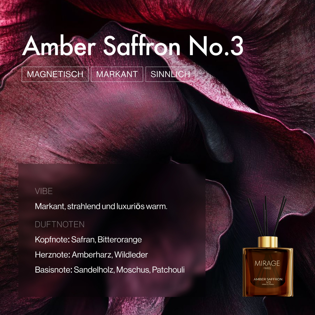 Diffuseur d'ambiance Mirage Ambre Safran